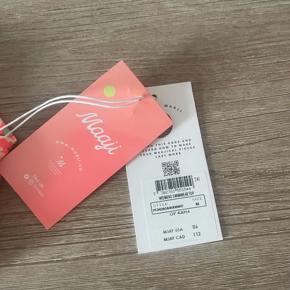 Maaji Kaleidoscope Rocks Classic Bralette Bikini - Picture 4 of 7